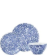 VIETRI Santorini Flower 3-Piece Place Setting