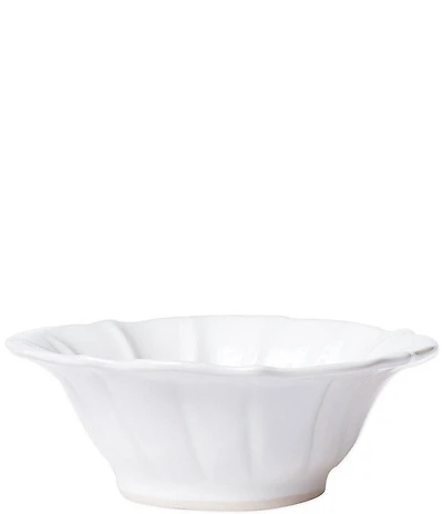 VIETRI Incanto Stone Ruffle Cereal Bowl