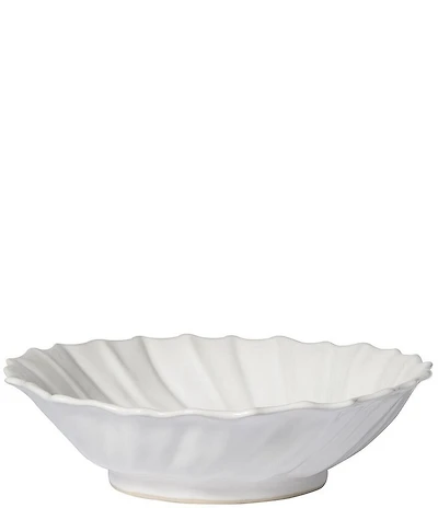 VIETRI Incanto Stone Ruffle Large Bowl