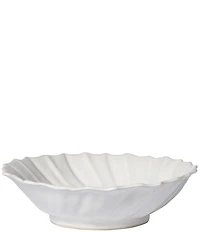VIETRI Incanto Stone Ruffle Large Bowl