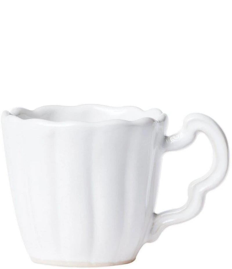 VIETRI Incanto Stone Scallop Mug