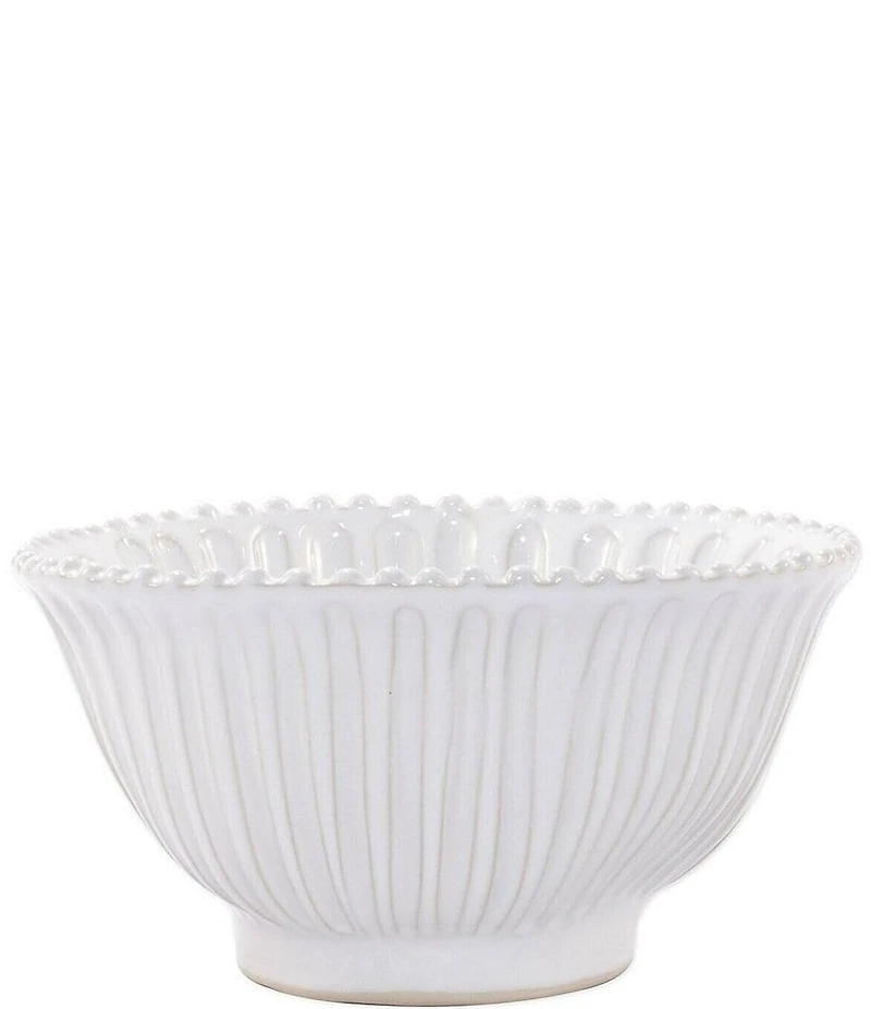 VIETRI Incanto Stone Stripe Small Serving Bowl