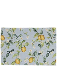 Vietri Tavola Lemons with Flowers Placemats, Set of 4