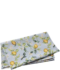 VIETRI Tavola Lemons with White Flowers Runner