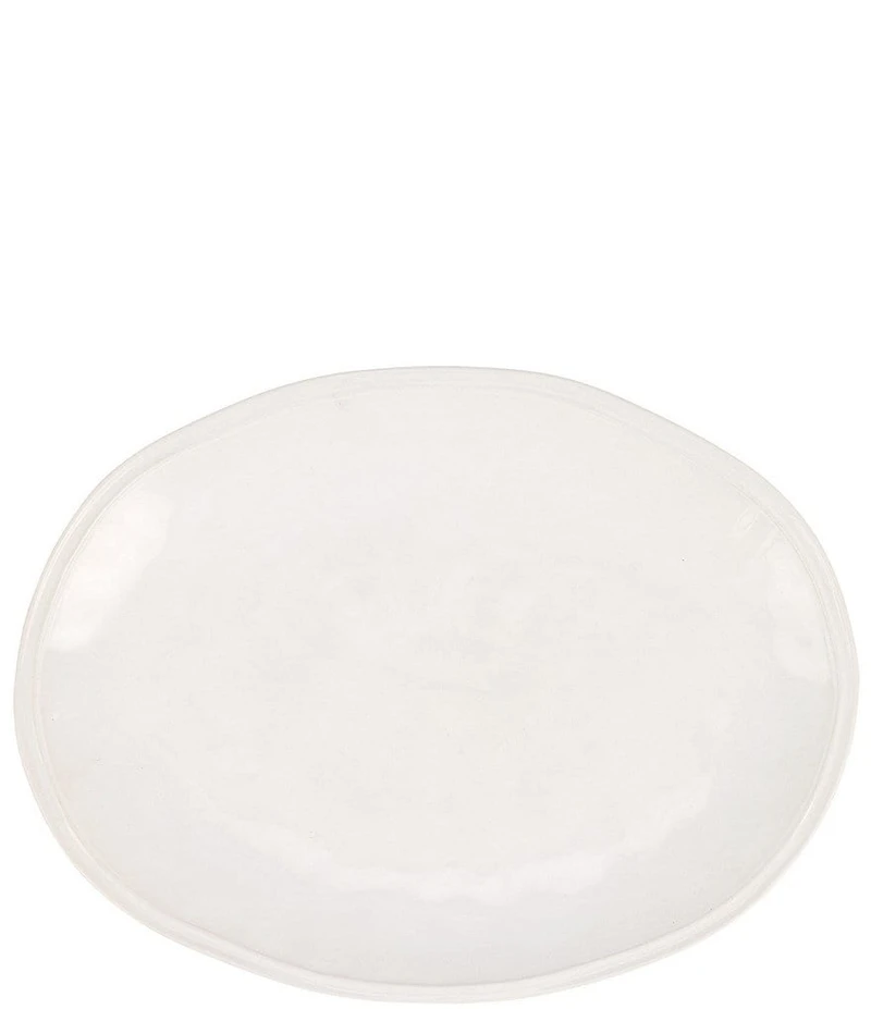 VIETRI viva by VIETRI Aria White Oval Platter
