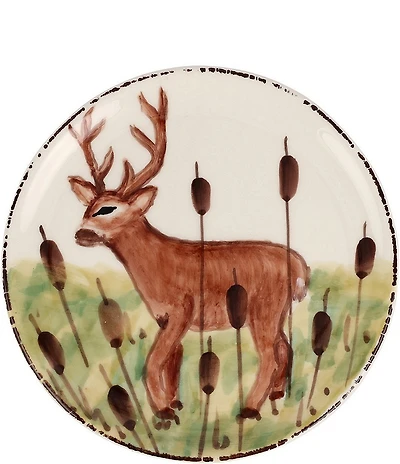 VIETRI Wildlife Deer Canape Plate