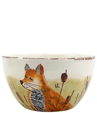 VIETRI Wildlife Fox Cereal Bowl