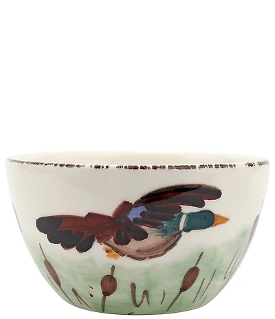VIETRI Wildlife Mallard Cereal Bowl