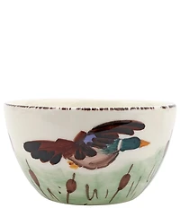 VIETRI Wildlife Mallard Cereal Bowl
