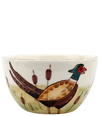 VIETRI Wildlife Pheasant Cereal Bowl