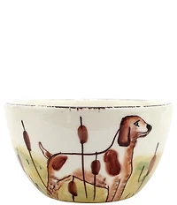 VIETRI Wildlife Spaniel Cereal Bowl