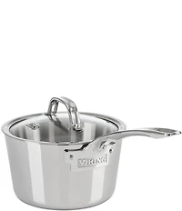 Viking 3-Ply Contemporary Stainless Steel Saucepan with Lid