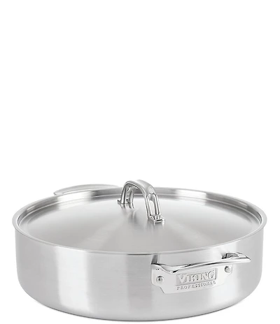 Viking Professional 5-Ply 6.4-Quart Covered Casserole Pan