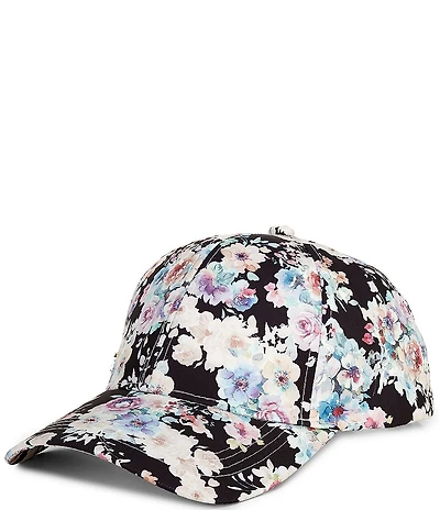 Vince Camuto Floral Printed Baseball Cap