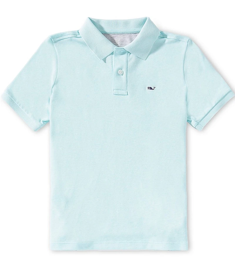 Vineyard Vines Big Boys Edgartown Pique Short Sleeve Polo