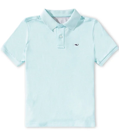 Vineyard Vines Big Boys Edgartown Pique Short Sleeve Polo