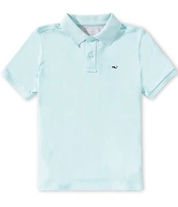 Vineyard Vines Big Boys Edgartown Pique Short Sleeve Polo