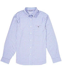Vineyard Vines Cobia Check Featherweight Performance Stretch Long Sleeve Woven Shirt