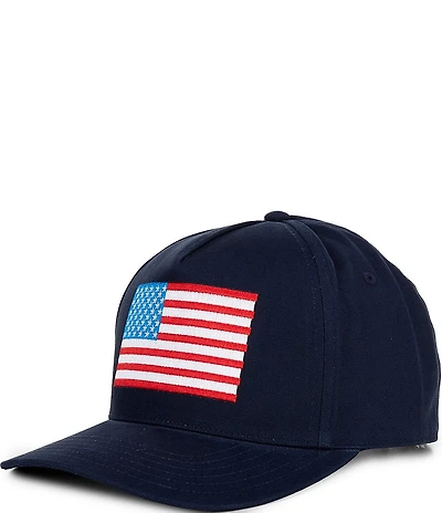 Vineyard Vines Hi Pro American Flag Trucker Hat