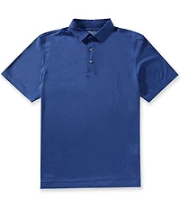 Vineyard Vines Houndstooth Sankaty Performance Stretch Short Sleeve Polo Shirt