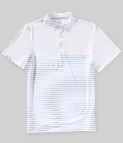 Vineyard Vines Palmero Stripe Performance Stretch Polo Shirt