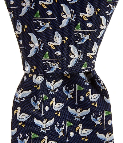Vineyard Vines Under Par 3#double; Narrow Silk Tie