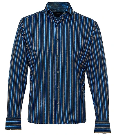 Visconti Big & Tall Long Sleeve Woven Shirt