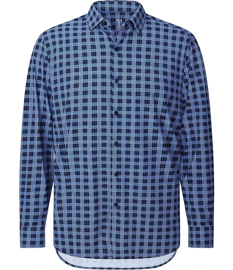 Visconti Big & Tall Performance Stretch Long Sleeve Woven Shirt