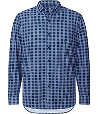 Visconti Big & Tall Performance Stretch Long Sleeve Woven Shirt