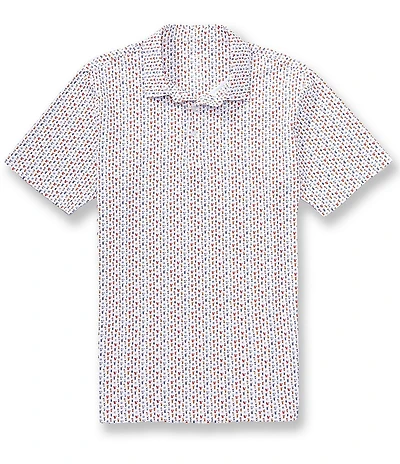 Visconti Drinks Print Short Sleeve Polo Shirt