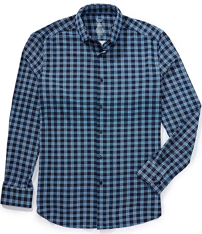 Visconti Plaid Long Sleeve Woven Shirt
