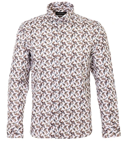 Visconti Printed Long Sleeve Woven Shirt