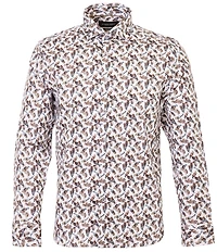Visconti Printed Long Sleeve Woven Shirt