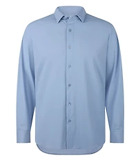 Visconti Solid Performance Stretch Long Sleeve Woven Shirt