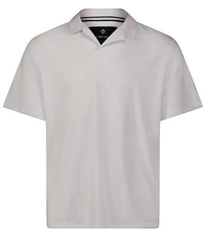 Visconti Terry Cloth Short Sleeve Polo Shirt