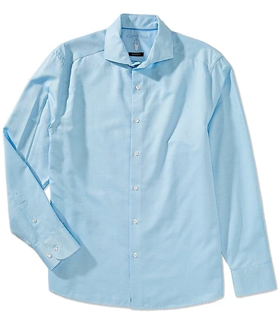 Visconti Textured Long Sleeve Woven Shirt