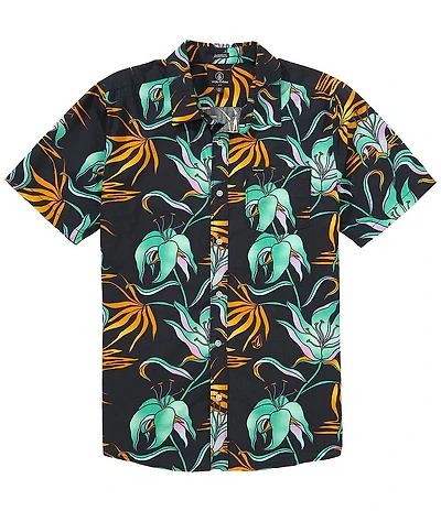 Volcom Brainmelter Floral Short Sleeve Shirt
