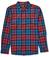 Volcom Caden Long Sleeve Plaid Flannel Shirt