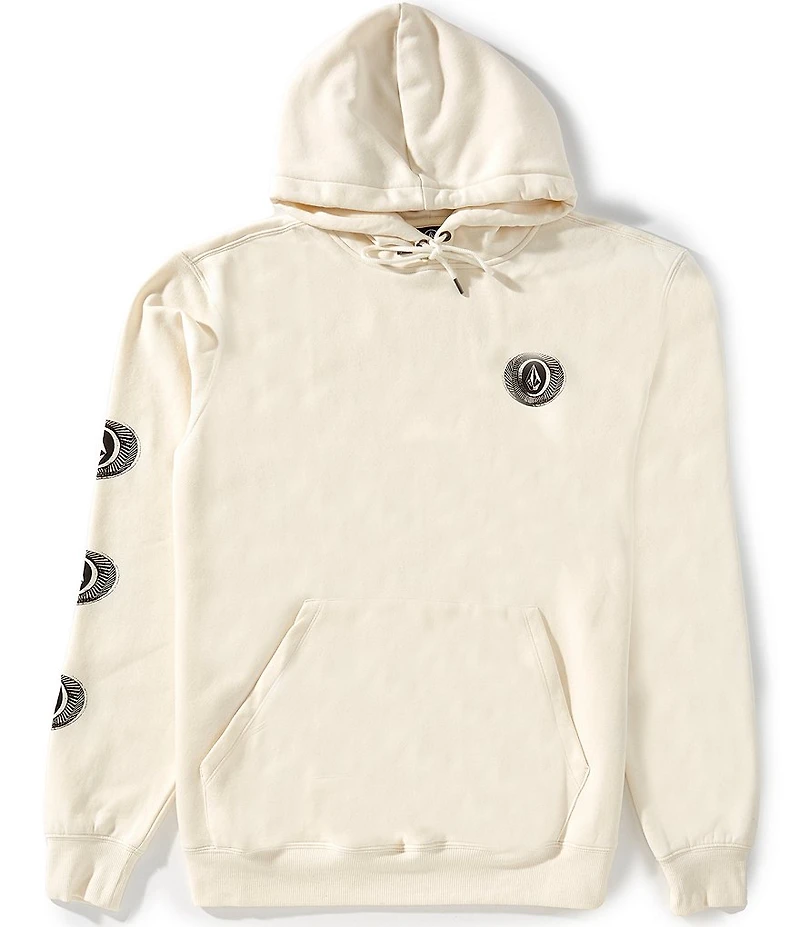 Volcom Exacto Pullover Graphic Logo Hoodie