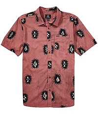 Volcom Markerstone Short Sleeve Printed Woven Shirt