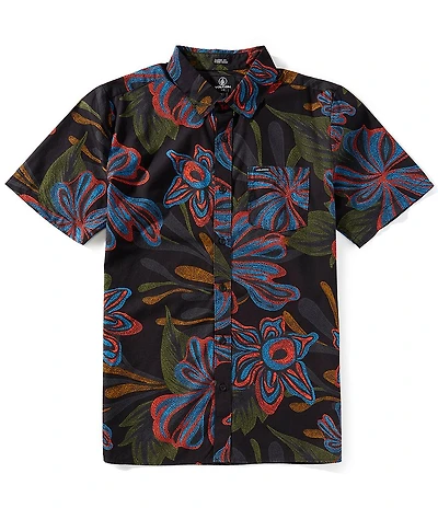 Volcom Rendezvous Floral Short Sleeve Woven Shirt