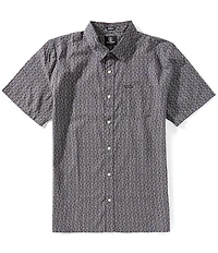 Volcom Scaler Stone Short Sleeve Printed Woven Shirt