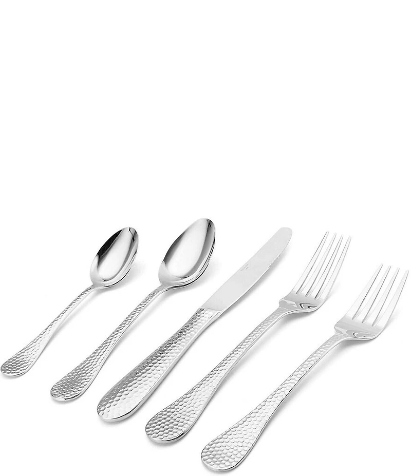Wallace Silversmiths Brooklyn 20-Piece Stainless Steel Flatware Set