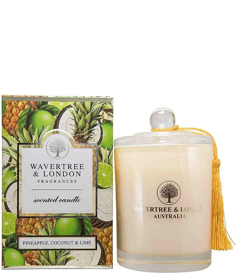 Wavertree & London Pineapple/Coconut/Lime Candle, 11.6-oz.