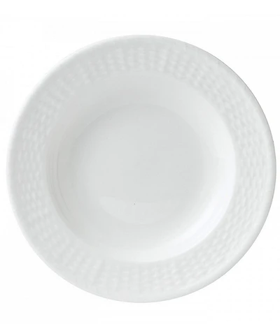 Wedgwood Nantucket Basket Sculpted Bone China Rimmed Soup Bowl