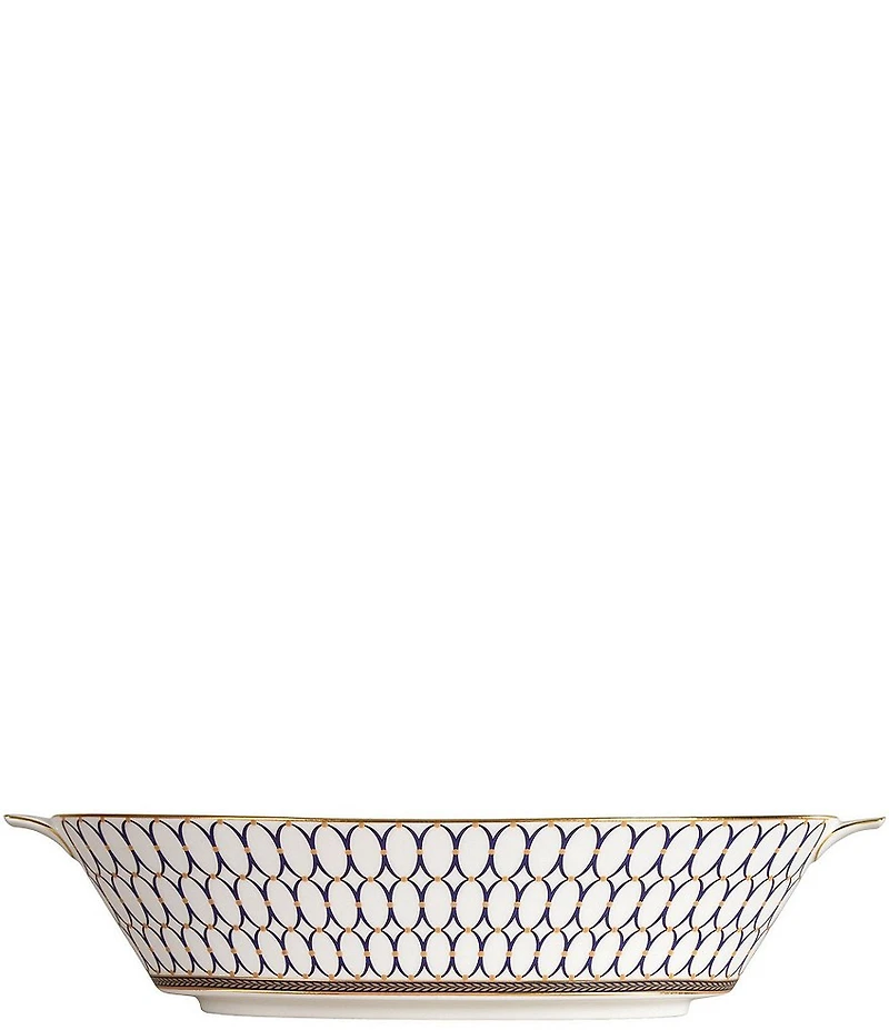 Wedgwood Renaissance Neoclassical Gold Oval Server