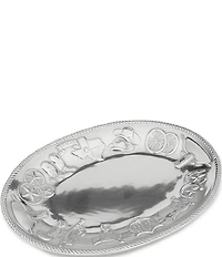 Wilton Armetale Western Texas Handled Metal Tray