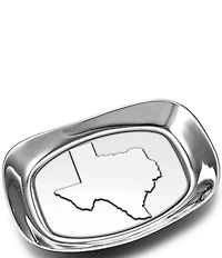 Wilton Armetale Outline Of Texas Bread Tray