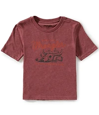 Wrangler® Big Boys Short Sleeve Graphic T-Shirt
