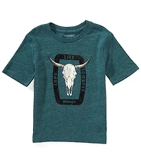 Wrangler® Big Boys Short Sleeve Long Live Cowboy T-Shirt